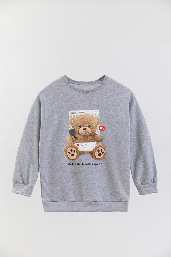 BUZO RUSTICO KIDS TEDDY SOCIAL ADDICT