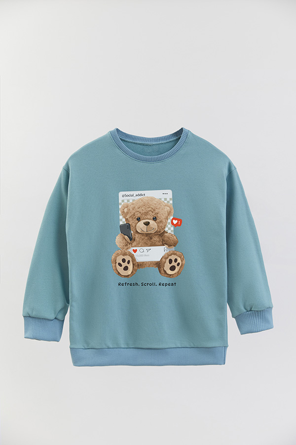 BUZO RUSTICO KIDS TEDDY SOCIAL ADDICT