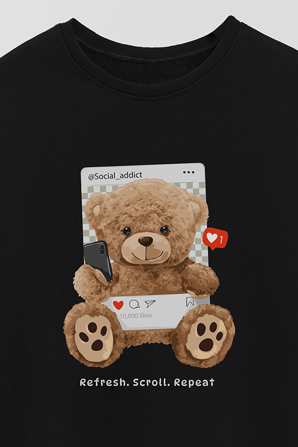 BUZO RUSTICO KIDS TEDDY SOCIAL ADDICT