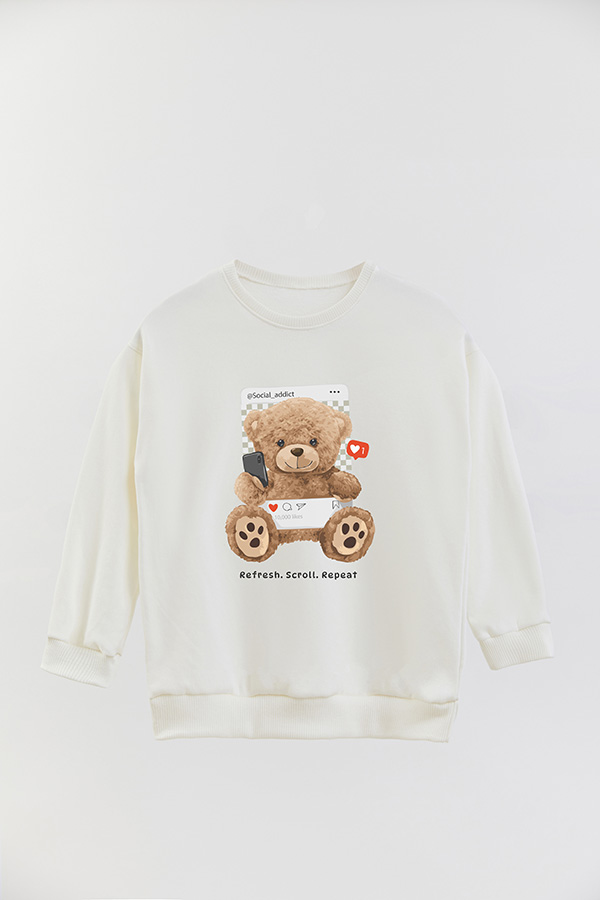 BUZO RUSTICO KIDS TEDDY SOCIAL ADDICT