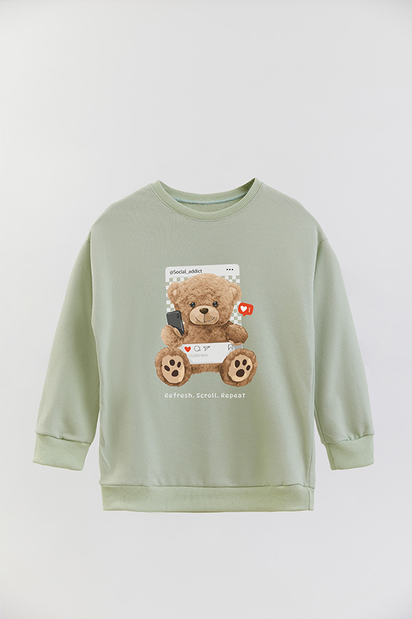 BUZO RUSTICO KIDS TEDDY SOCIAL ADDICT
