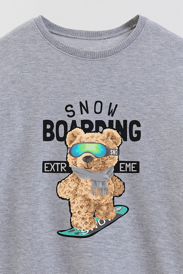 BUZO RUSTICO KIDS TEDDY SNOW BOARDING