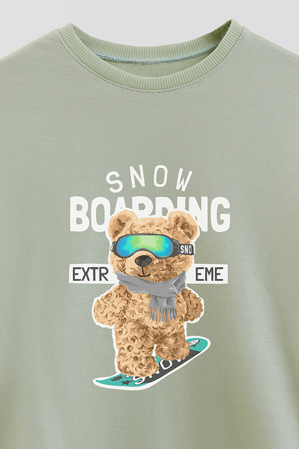 BUZO RUSTICO KIDS TEDDY SNOW BOARDING