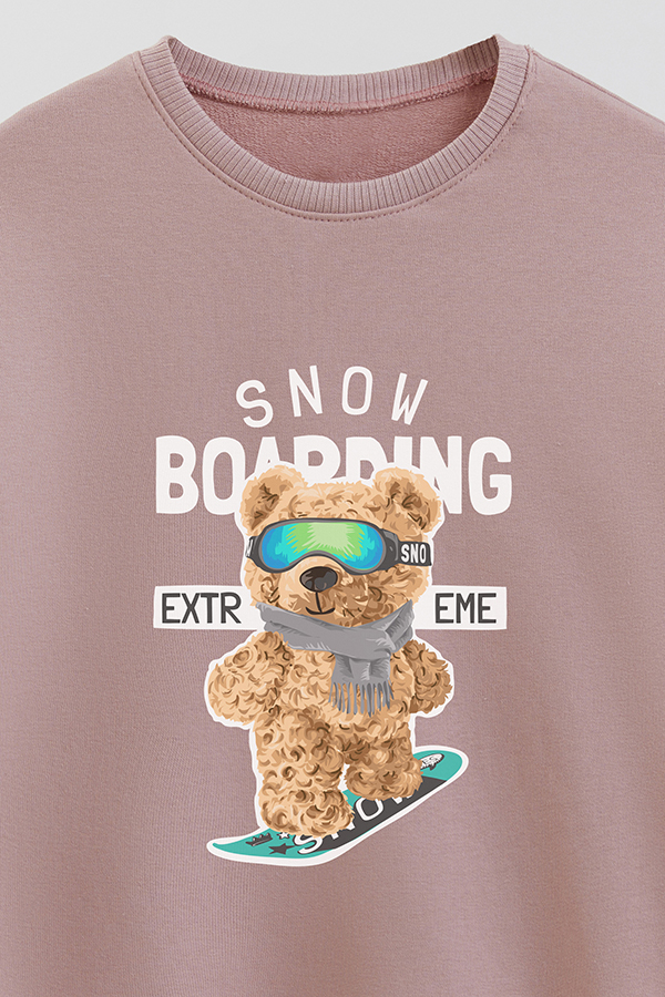 BUZO RUSTICO KIDS TEDDY SNOW BOARDING