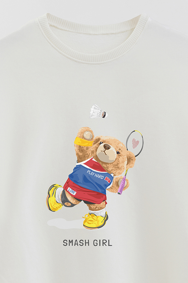 BUZO RUSTICO KIDS TEDDY SMASH GIRL