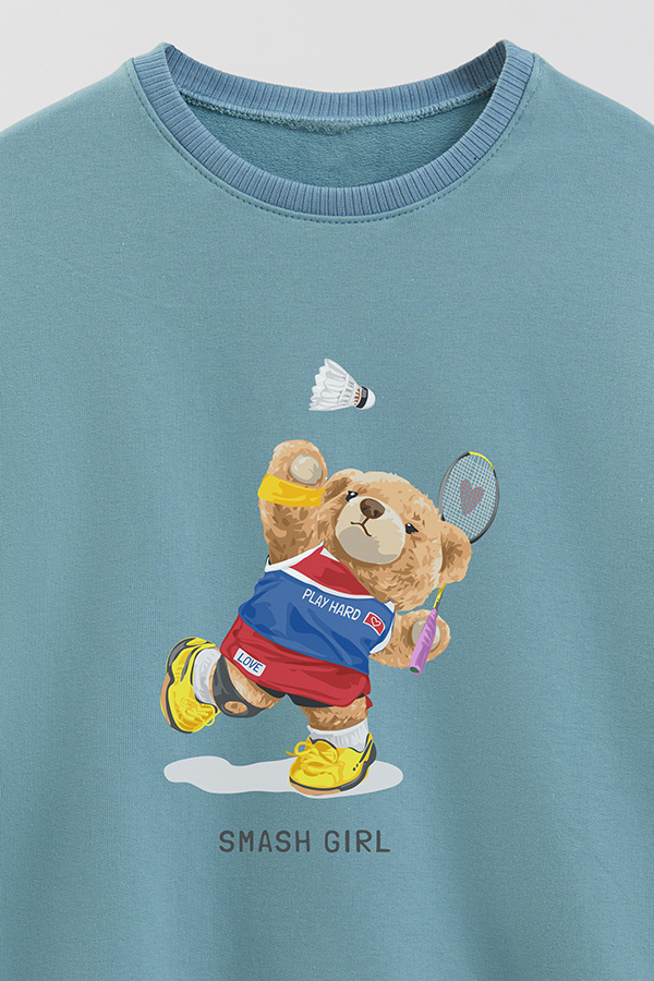 BUZO RUSTICO KIDS TEDDY SMASH GIRL