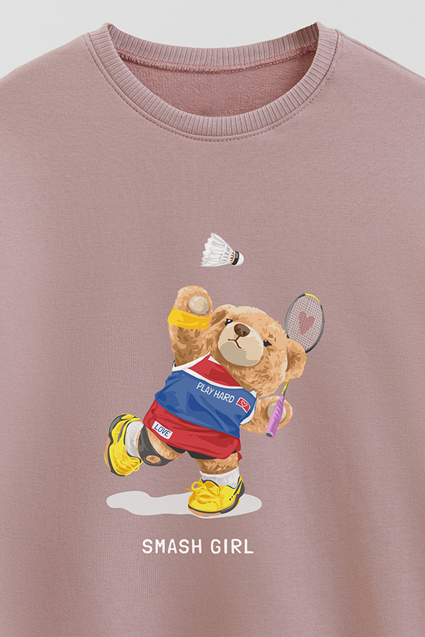 BUZO RUSTICO KIDS TEDDY SMASH GIRL