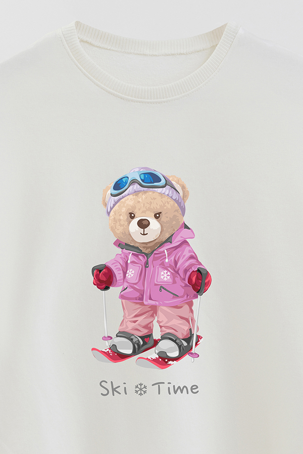 BUZO RUSTICO KIDS TEDDY SKI TIME