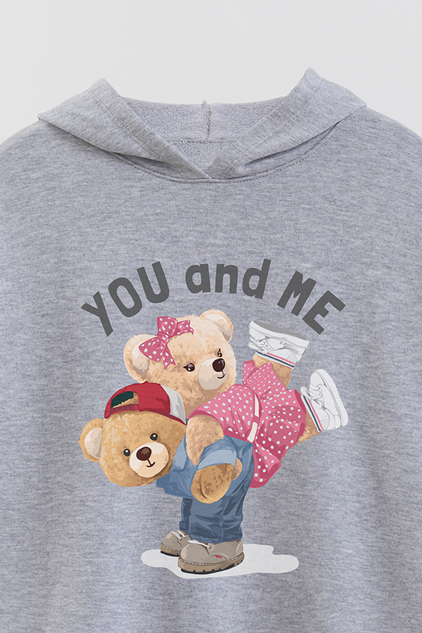 HOODIE RUSTICO KID TEDDY YOU AND ME