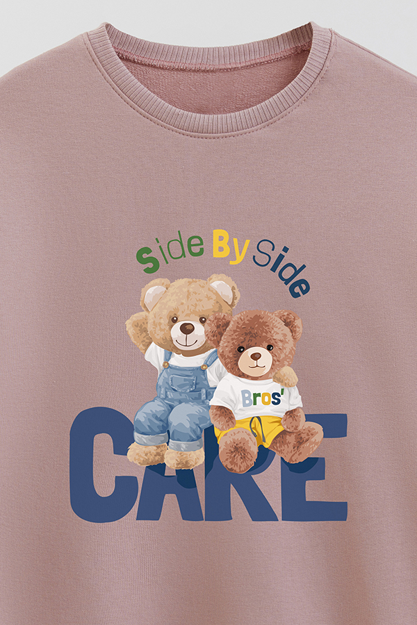 BUZO RUSTICO KIDS TEDDY SIDE BY SIDE