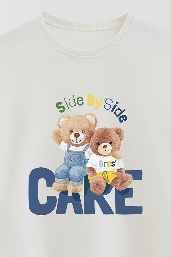 BUZO RUSTICO KIDS TEDDY SIDE BY SIDE