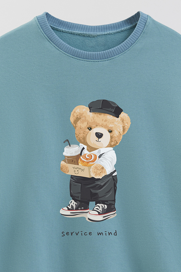BUZO RUSTICO KIDS TEDDY SERVICE MIND