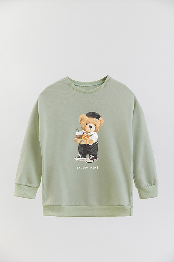 BUZO RUSTICO KIDS TEDDY SERVICE MIND