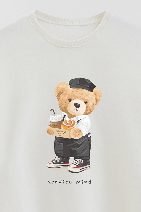 BUZO RUSTICO KIDS TEDDY SERVICE MIND