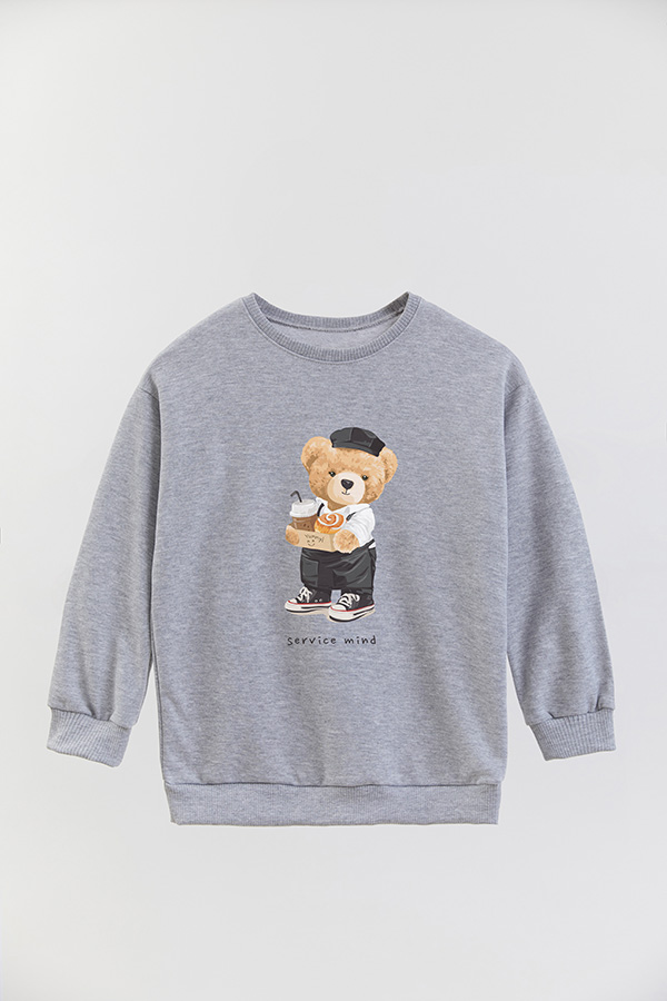 BUZO RUSTICO KIDS TEDDY SERVICE MIND