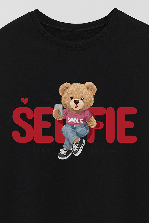 BUZO RUSTICO KIDS TEDDY SELFIE