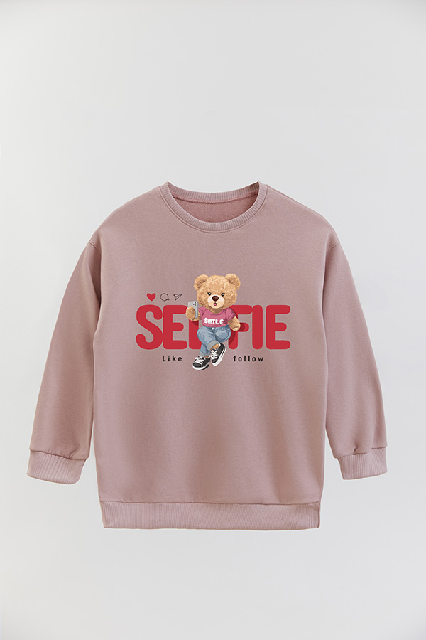 BUZO RUSTICO KIDS TEDDY SELFIE
