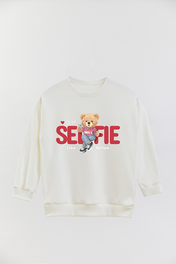 BUZO RUSTICO KIDS TEDDY SELFIE