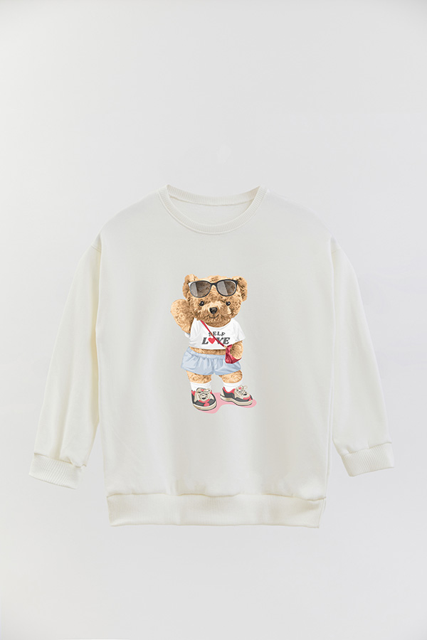 BUZO RUSTICO KIDS TEDDY SELF LOVE