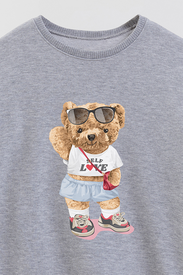 BUZO RUSTICO KIDS TEDDY SELF LOVE