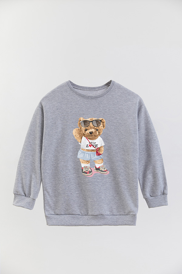 BUZO RUSTICO KIDS TEDDY SELF LOVE