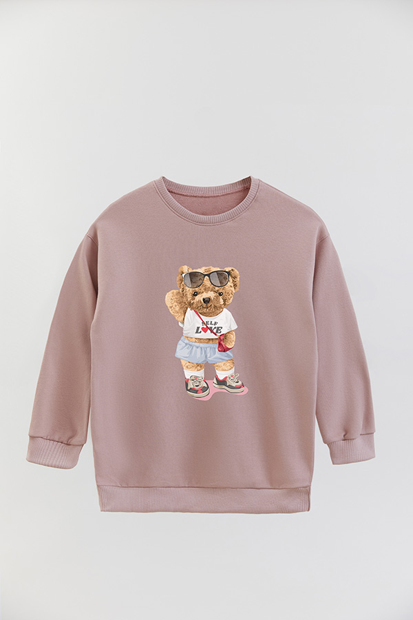 BUZO RUSTICO KIDS TEDDY SELF LOVE