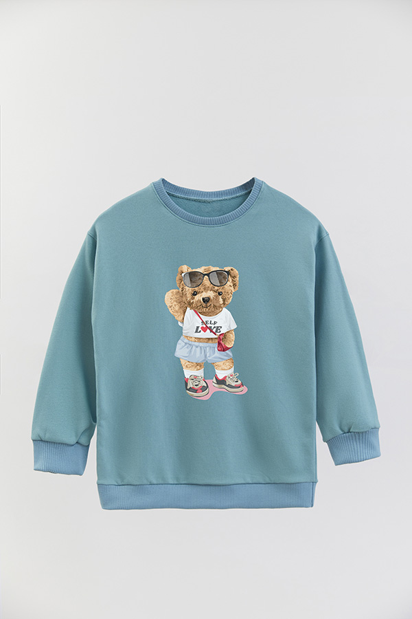 BUZO RUSTICO KIDS TEDDY SELF LOVE