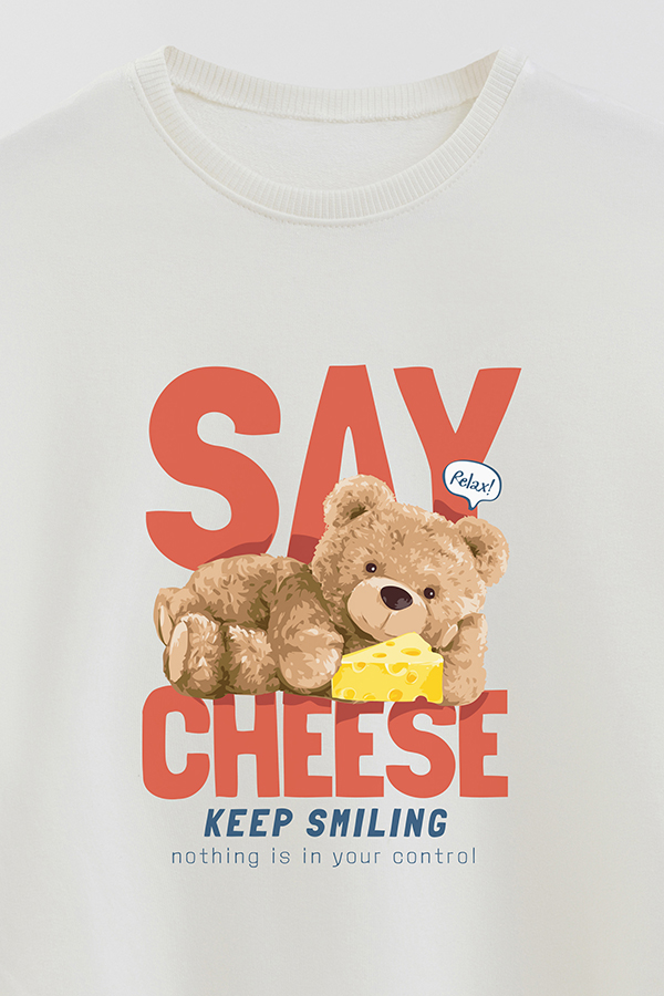 BUZO RUSTICO KIDS TEDDY SAY CHEESE 2