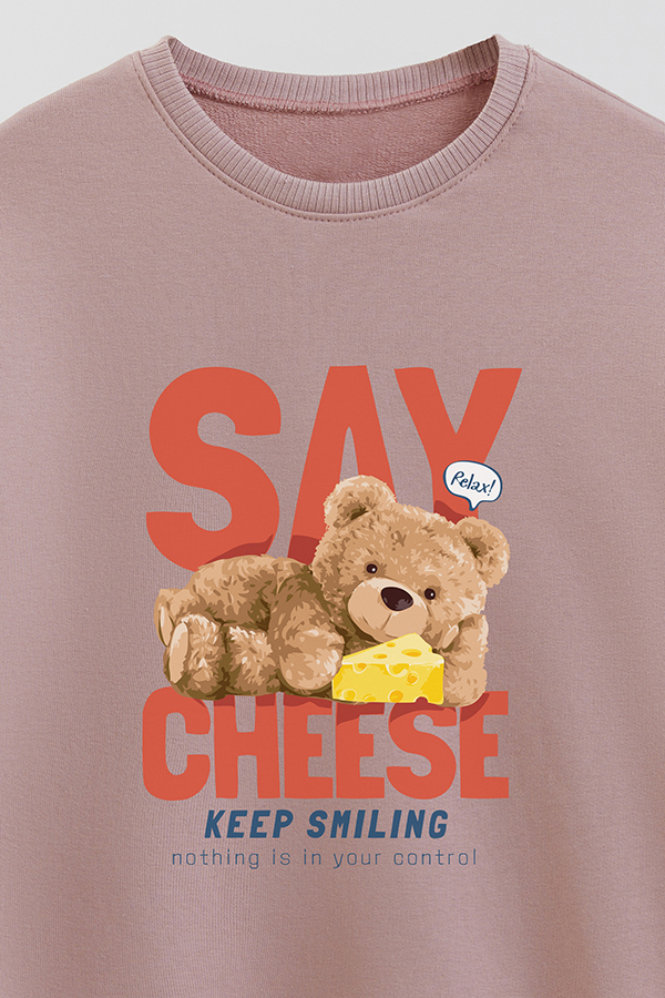 BUZO RUSTICO KIDS TEDDY SAY CHEESE 2