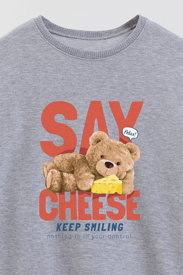 BUZO RUSTICO KIDS TEDDY SAY CHEESE 2