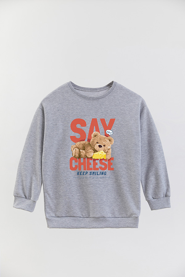 BUZO RUSTICO KIDS TEDDY SAY CHEESE 2