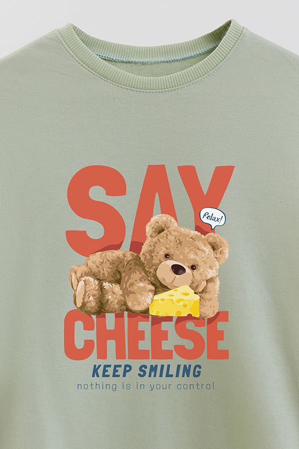 BUZO RUSTICO KIDS TEDDY SAY CHEESE 2