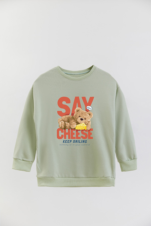 BUZO RUSTICO KIDS TEDDY SAY CHEESE 2
