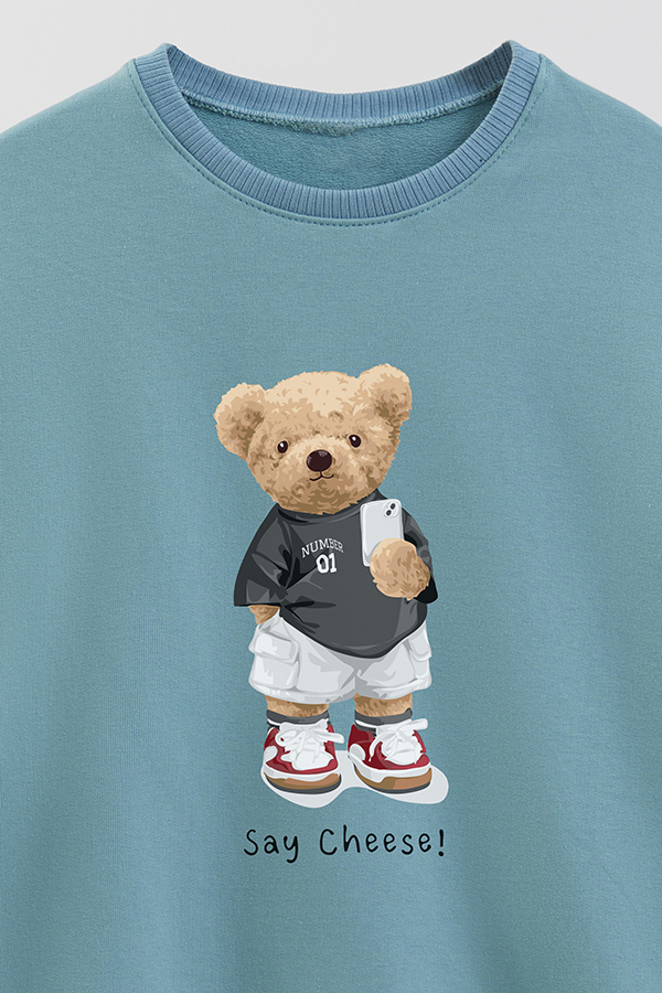 BUZO RUSTICO KIDS TEDDY SAY CHEESE