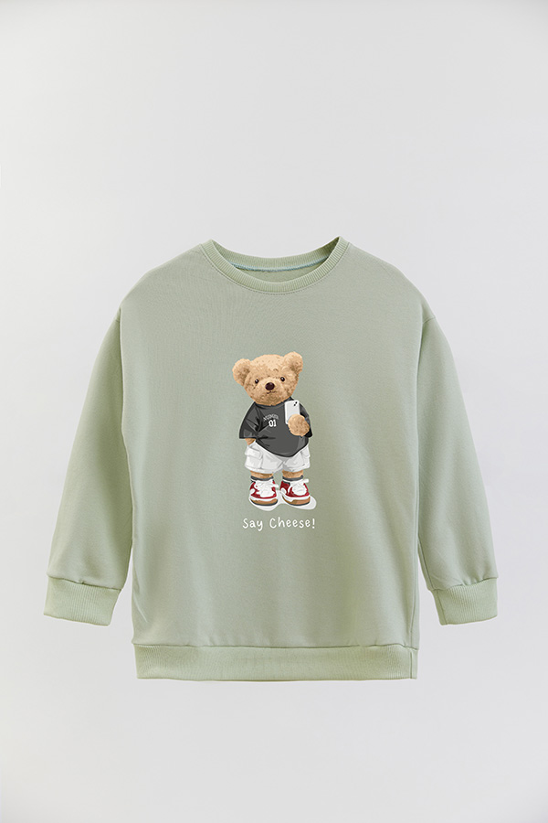BUZO RUSTICO KIDS TEDDY SAY CHEESE