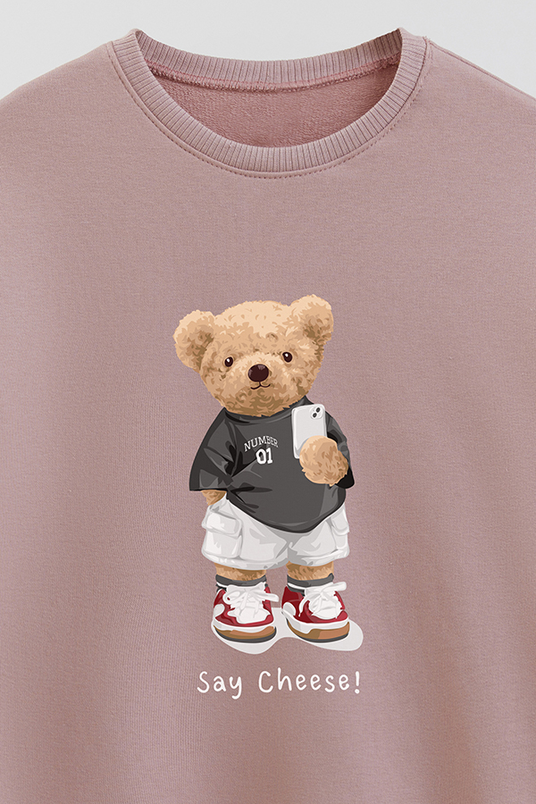 BUZO RUSTICO KIDS TEDDY SAY CHEESE