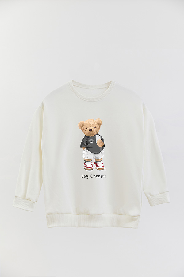 BUZO RUSTICO KIDS TEDDY SAY CHEESE
