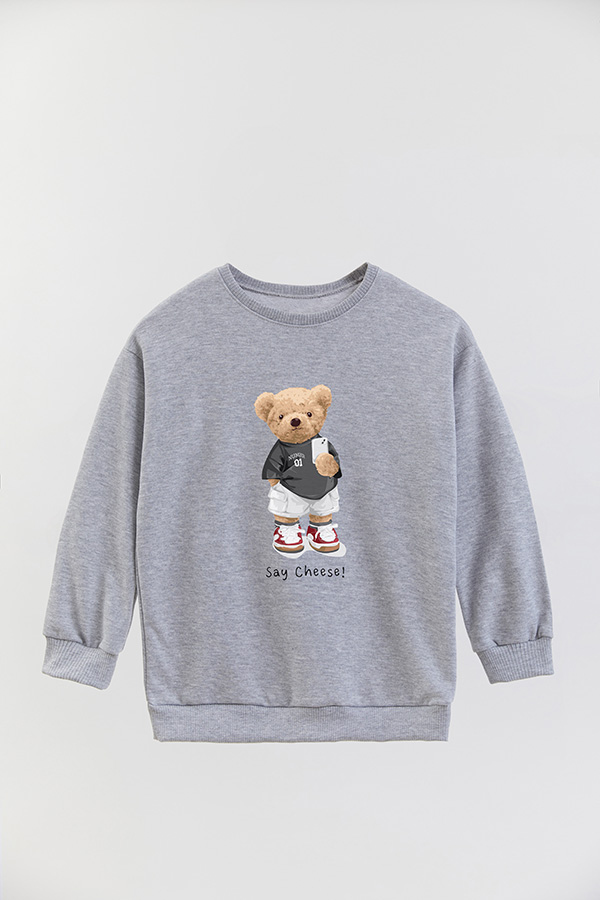 BUZO RUSTICO KIDS TEDDY SAY CHEESE