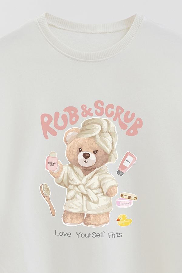 BUZO RUSTICO KIDS TEDDY RUB AND SCRUB