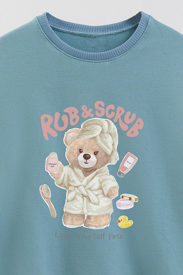 BUZO RUSTICO KIDS TEDDY RUB AND SCRUB