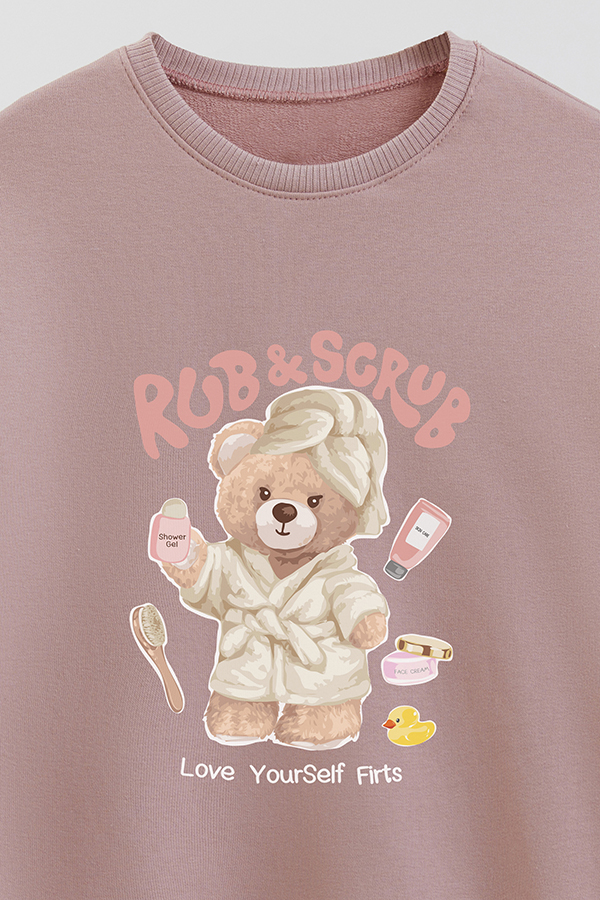 BUZO RUSTICO KIDS TEDDY RUB AND SCRUB