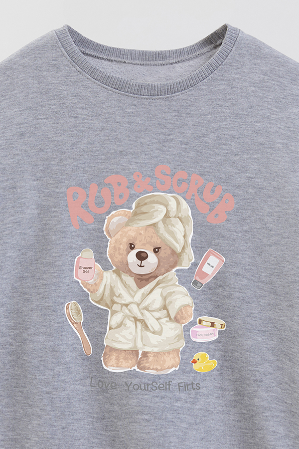 BUZO RUSTICO KIDS TEDDY RUB AND SCRUB