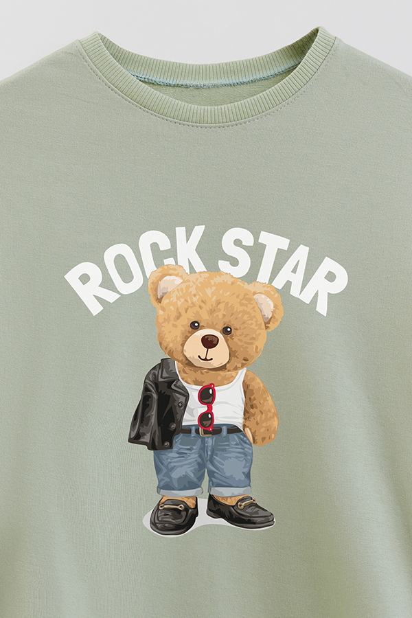 BUZO RUSTICO KIDS TEDDY ROCKSTAR