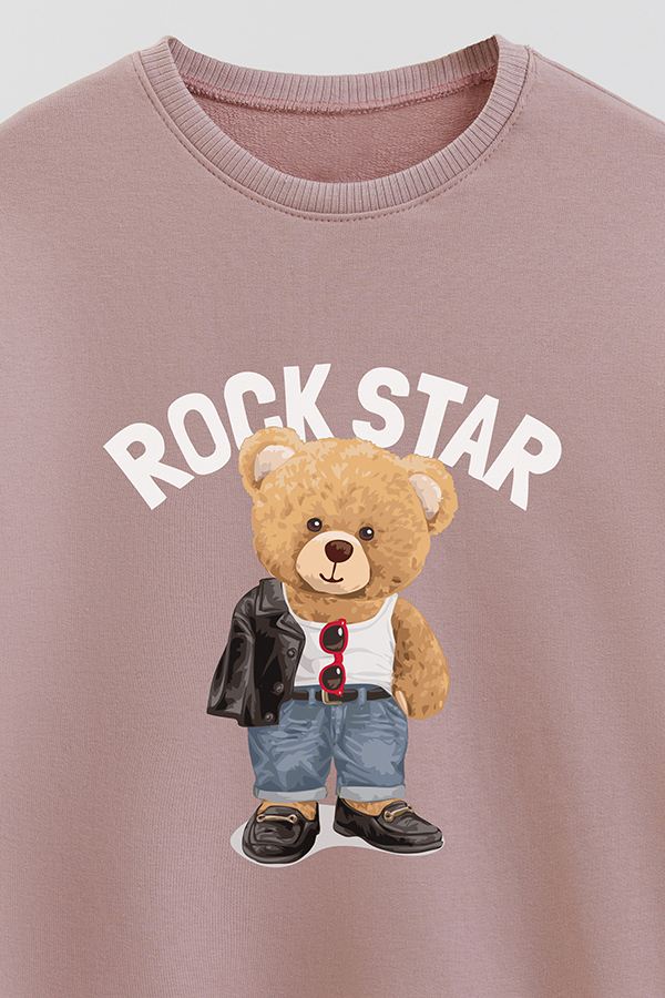 BUZO RUSTICO KIDS TEDDY ROCKSTAR