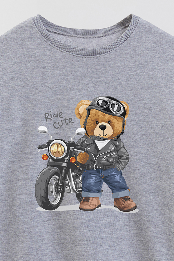 BUZO RUSTICO KIDS TEDDY RIDE CUTE