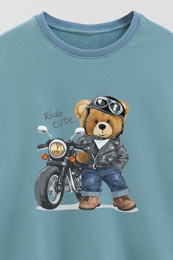BUZO RUSTICO KIDS TEDDY RIDE CUTE