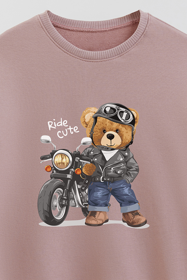 BUZO RUSTICO KIDS TEDDY RIDE CUTE