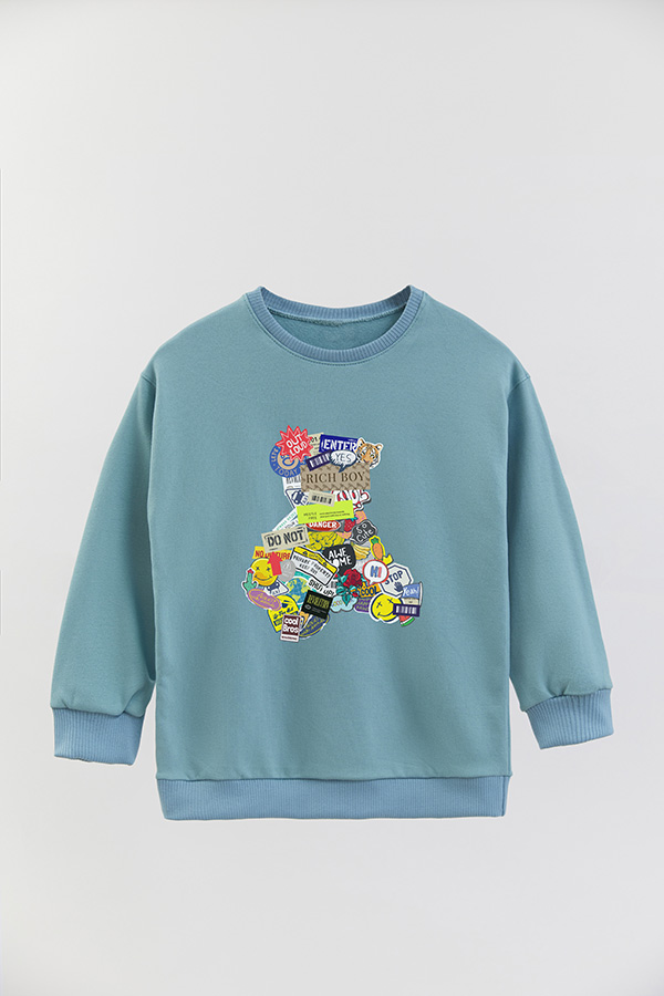 BUZO RUSTICO KIDS TEDDY RICH BOY