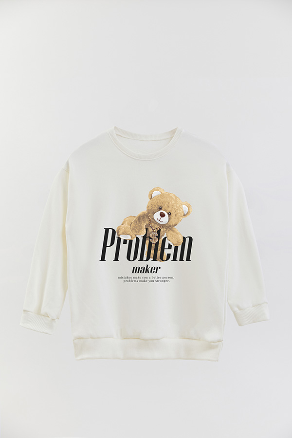 BUZO RUSTICO KIDS TEDDY PROBLEM MAKER