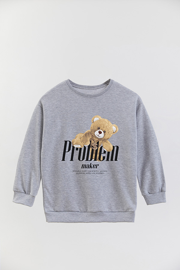 BUZO RUSTICO KIDS TEDDY PROBLEM MAKER